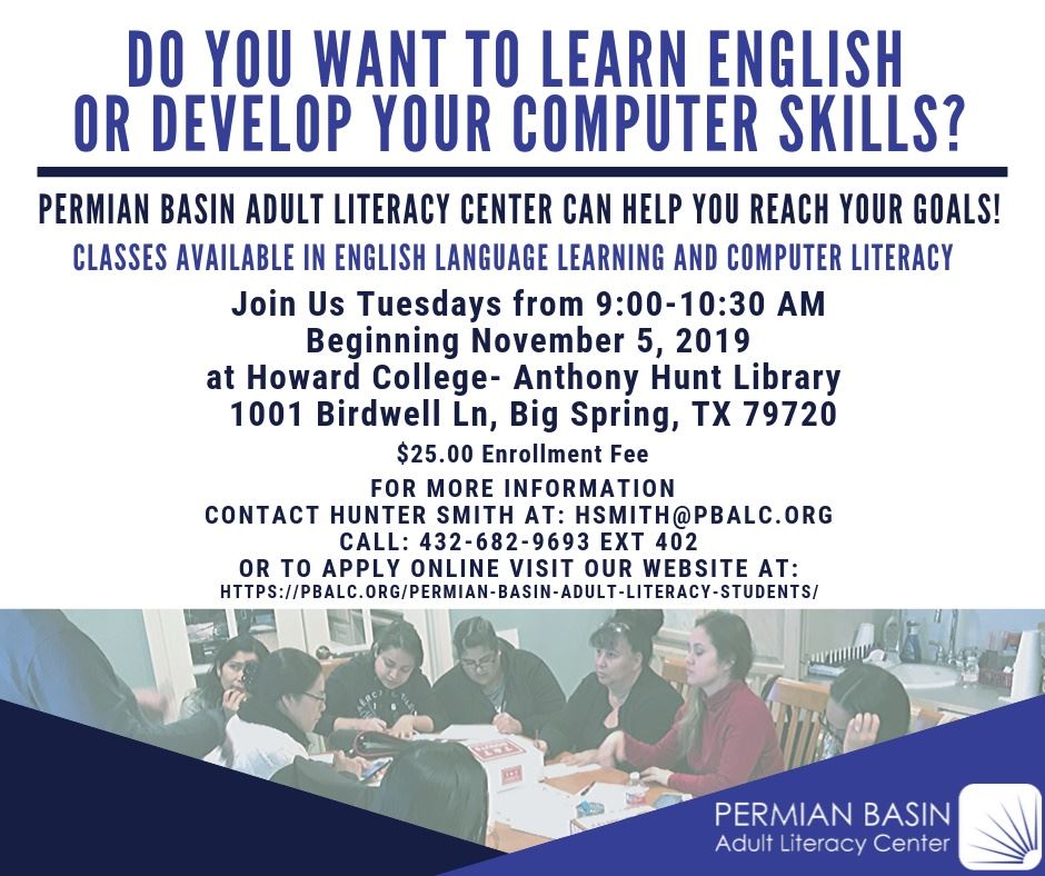 PB Adult Literacy Fall 2019