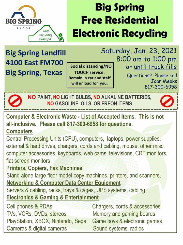 E-Waste Recycling Event